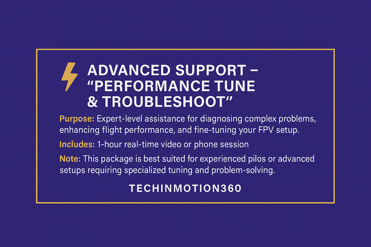 FPV Drone - Phone/Video Advanced Support – “Performance Tune & Troubleshoot" - Image 2