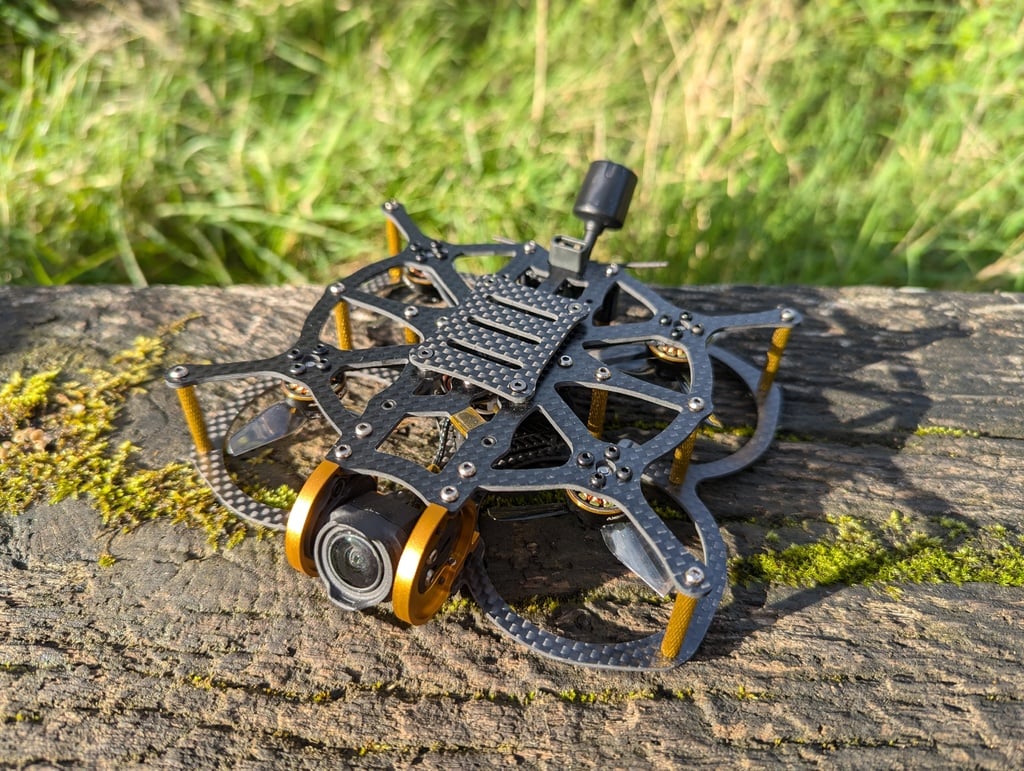 AOS RC Cine20 v5 3D-Printed Accessories – Quiet Ducts, Camera & Antenna Mounts