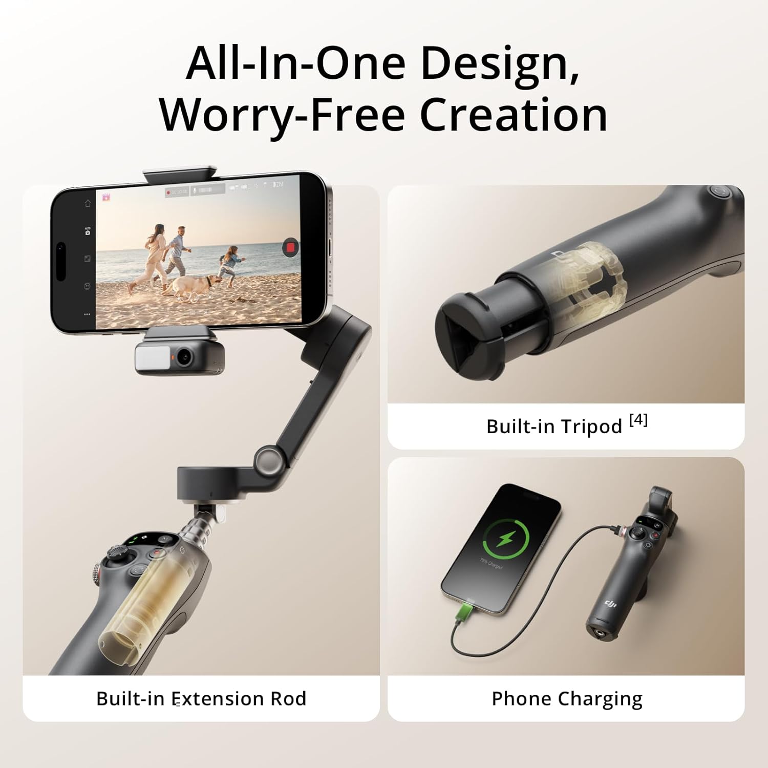 DJI Osmo Mobile 7P Creator Gimbal — Pocket-Smooth Phone Stabilizer - Image 9