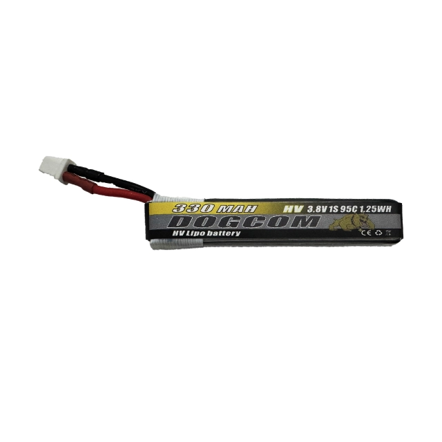 Dogcom 330mAh 95C 1S HV BT LiPo Battery for Micro FPV Drones
