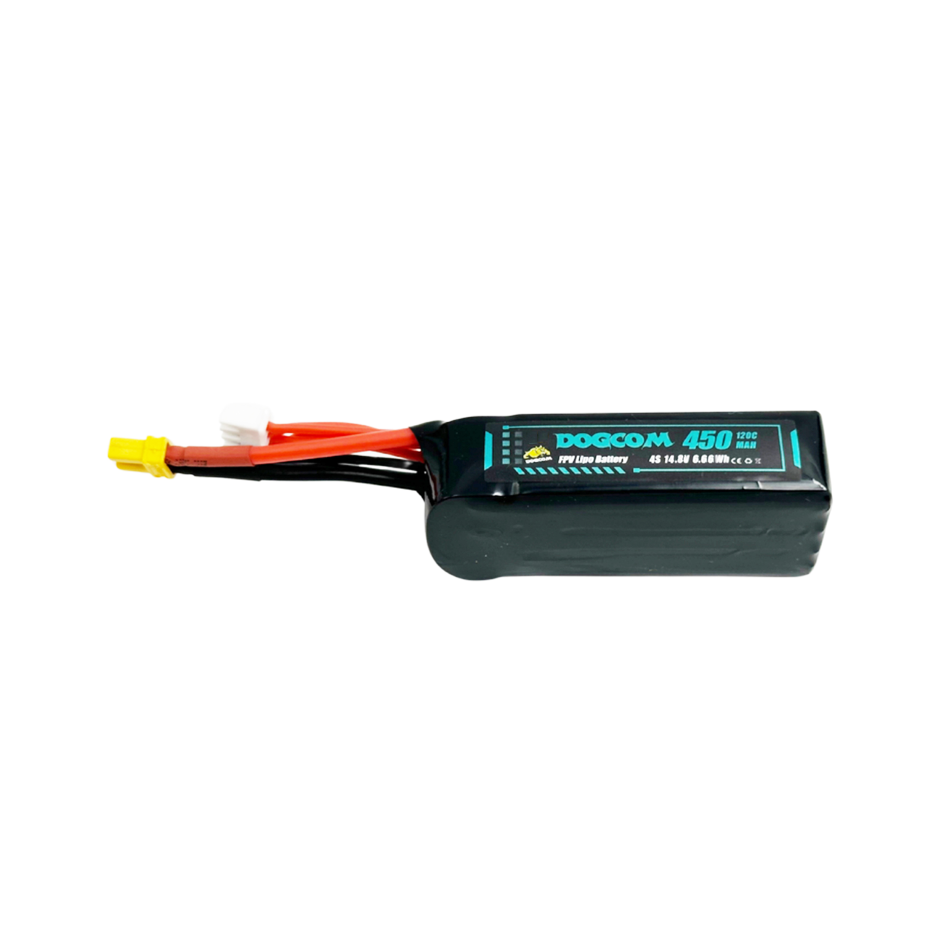 DOGCOM 450mAh 120C 4S 14.8V FPV LiPo Battery