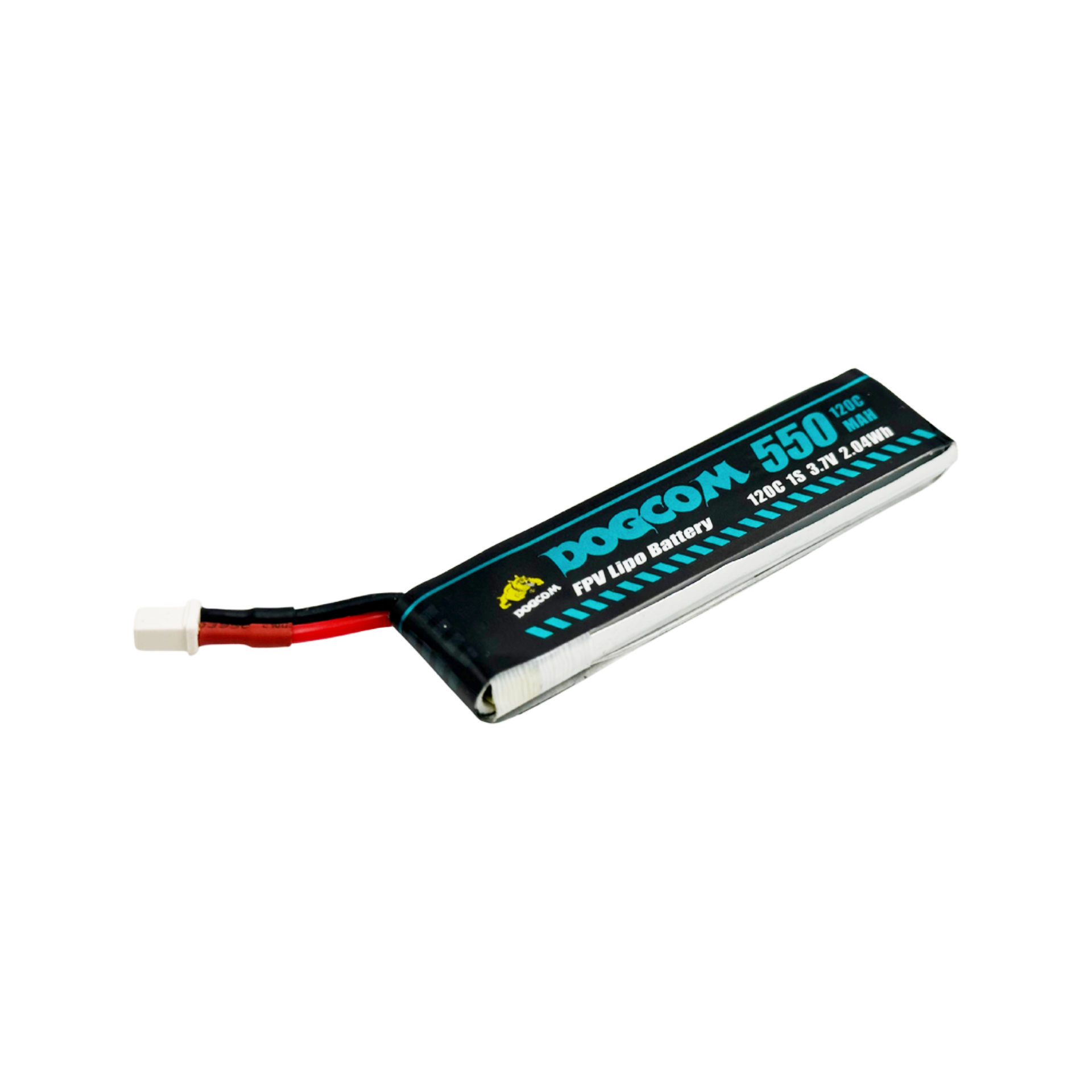 DOGCOM 550mAh 120C 1S 3.7V FPV LiPo Battery with BT2.0 Plug - Image 3