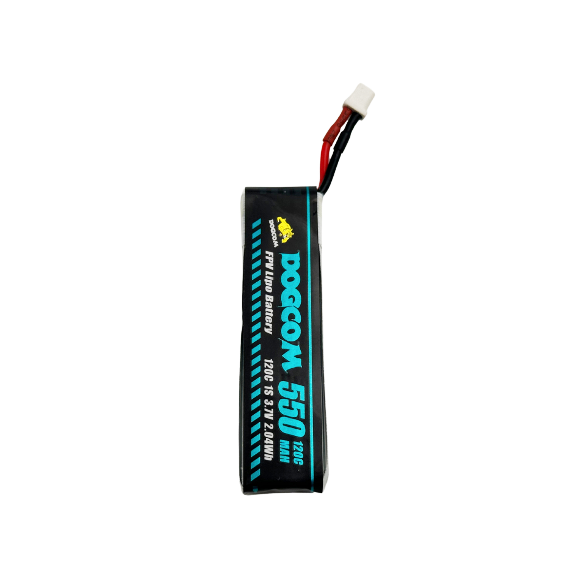 DOGCOM 550mAh 120C 1S 3.7V FPV LiPo Battery with BT2.0 Plug - Image 2
