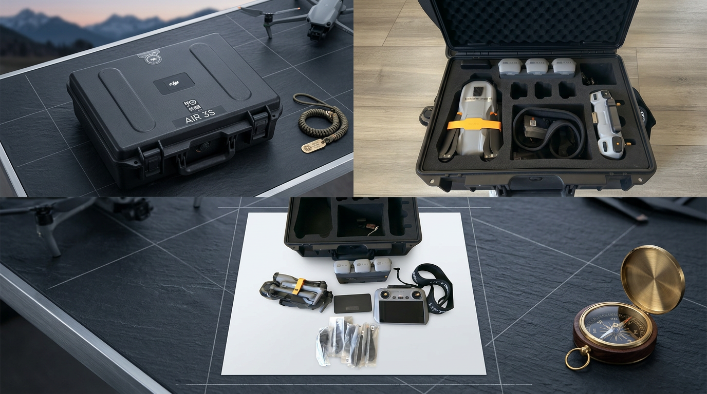Used DJI Air 3S Fly More Combo 4K Dual-Camera Drone Bundle - Image 4